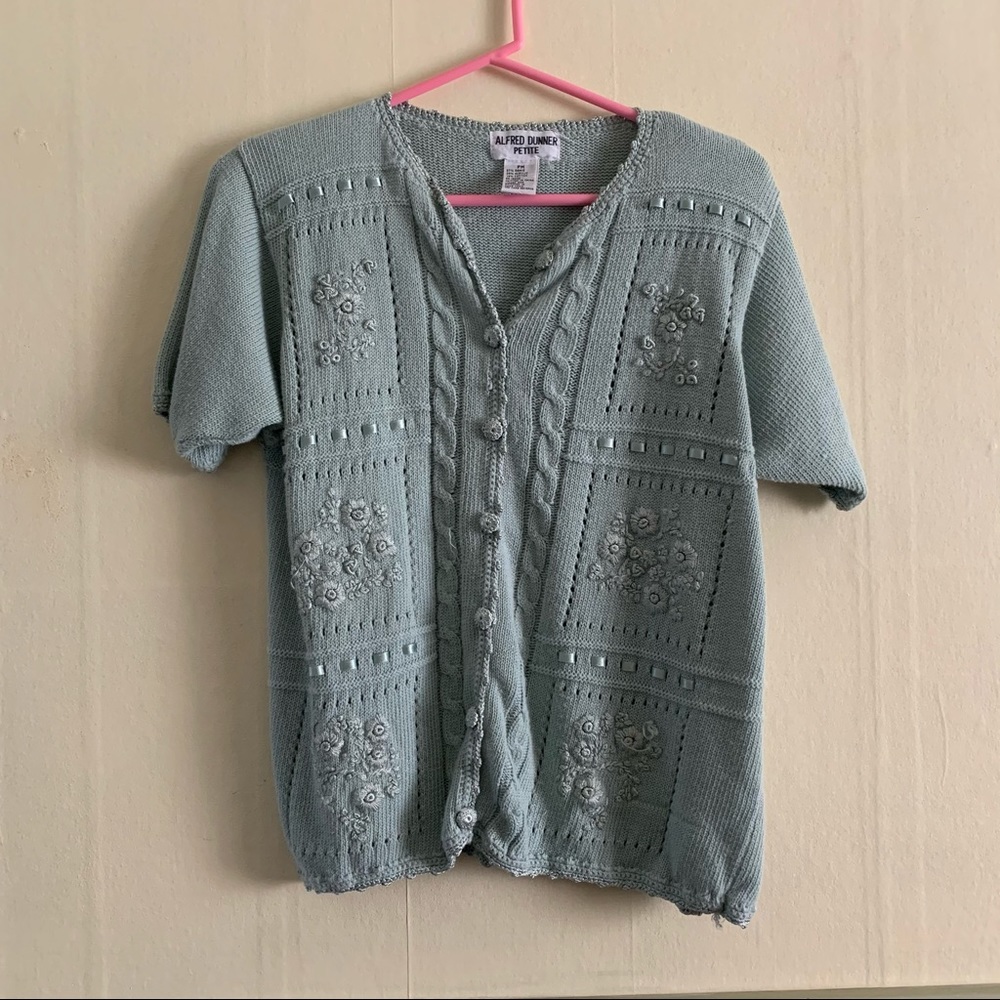Alfred Dunner Petite Knit Top